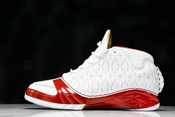 Jordan 23 White Varsity Red - 318376-161