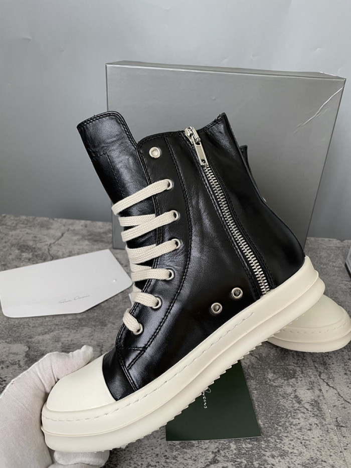 RICK OWENS SNEAKERS  OR-high top 01