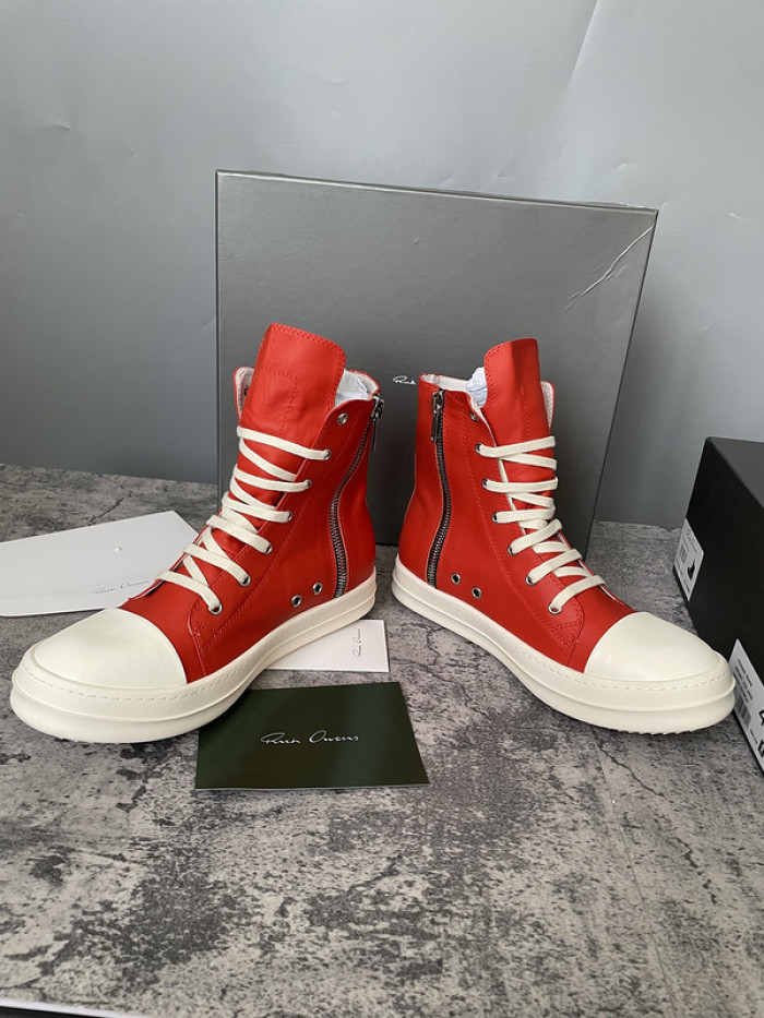 RICK OWENS SNEAKERS  OR-high top 04
