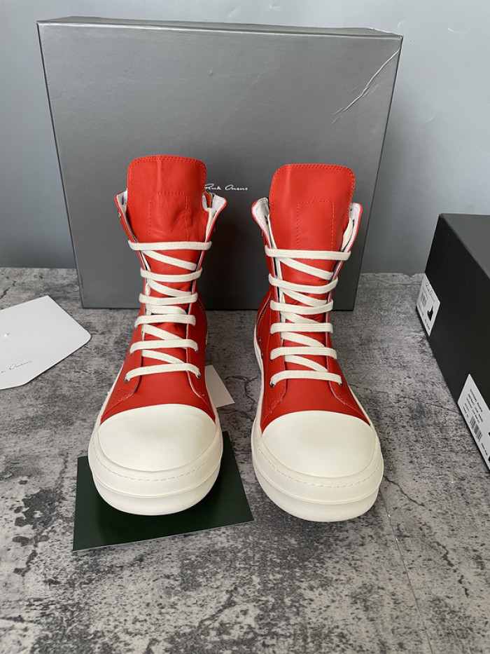 RICK OWENS SNEAKERS  OR-high top 04