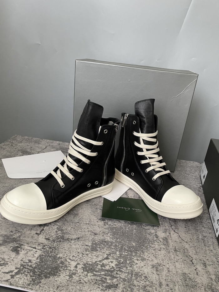 RICK OWENS SNEAKERS  OR-high top 06