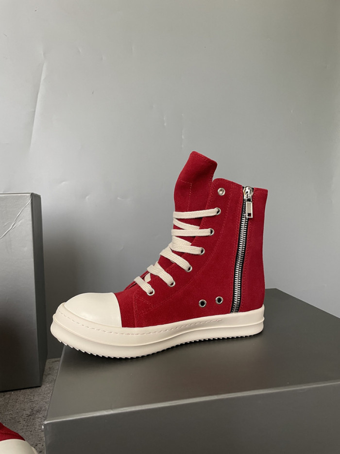 RICK OWENS SNEAKERS  OR-high top 08