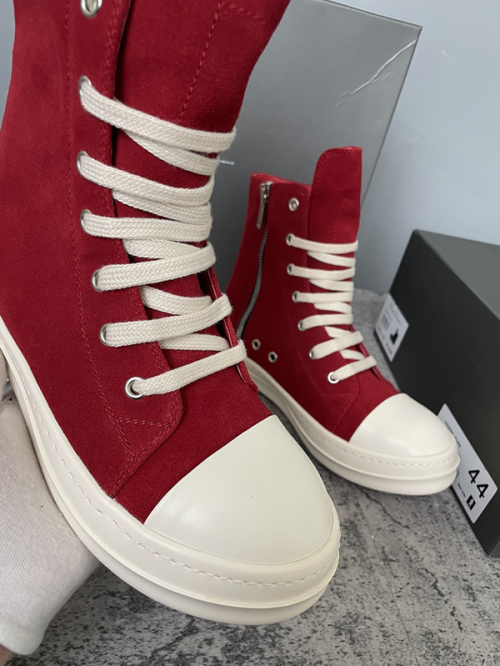 RICK OWENS SNEAKERS  OR-high top 08