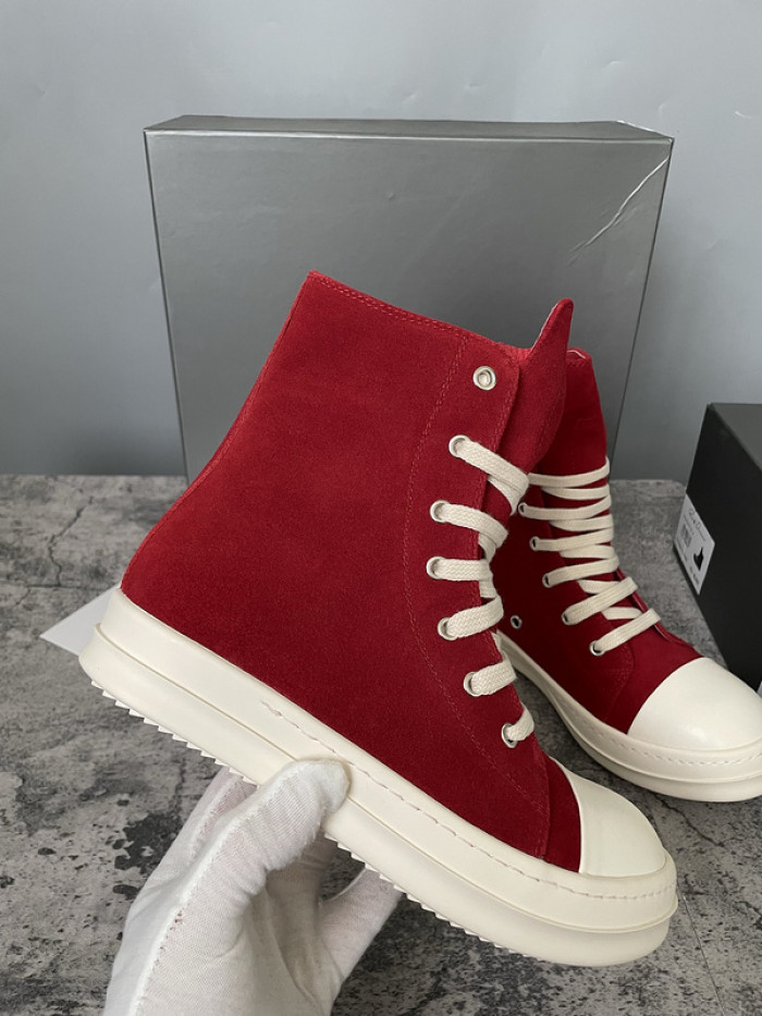RICK OWENS SNEAKERS  OR-high top 08