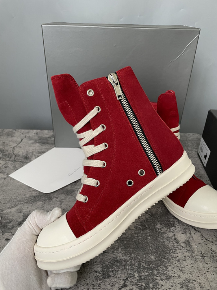 RICK OWENS SNEAKERS  OR-high top 08