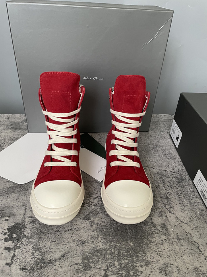 RICK OWENS SNEAKERS  OR-high top 08