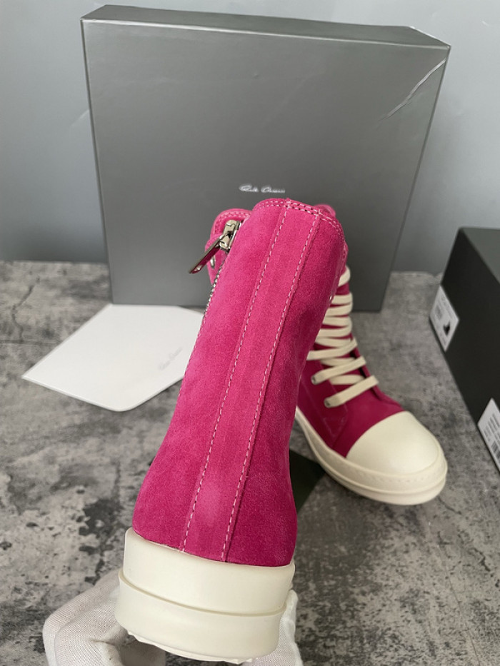 RICK OWENS SNEAKERS  OR-high top 10