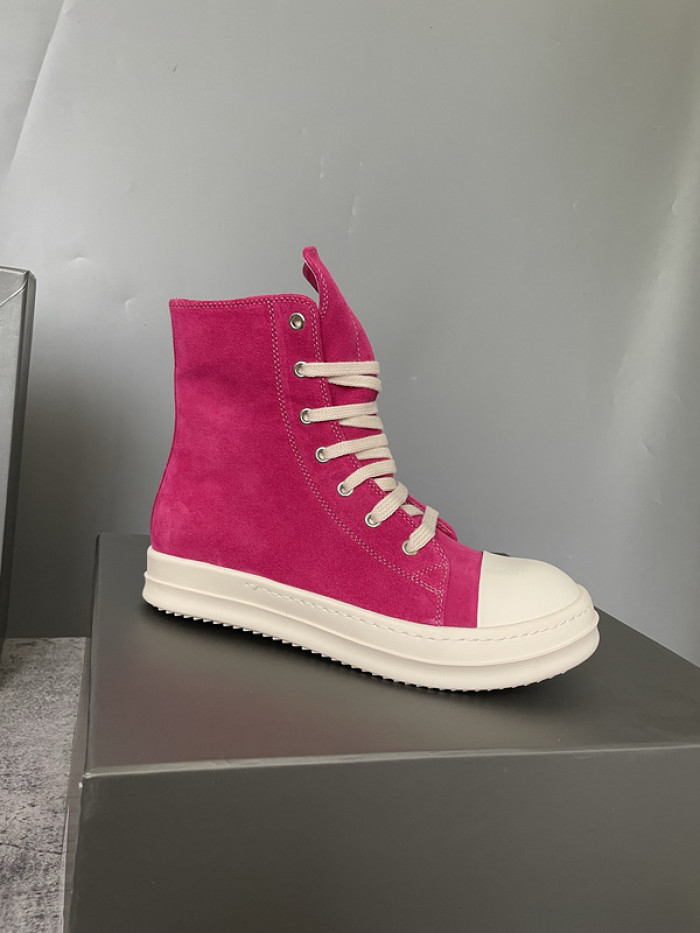 RICK OWENS SNEAKERS  OR-high top 10