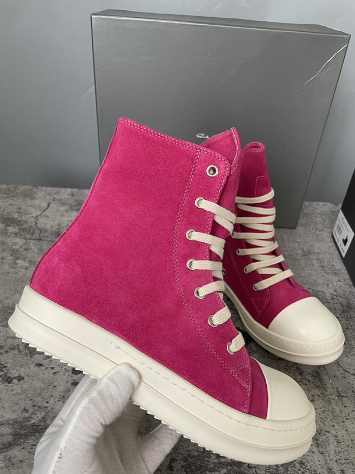 RICK OWENS SNEAKERS  OR-high top 10