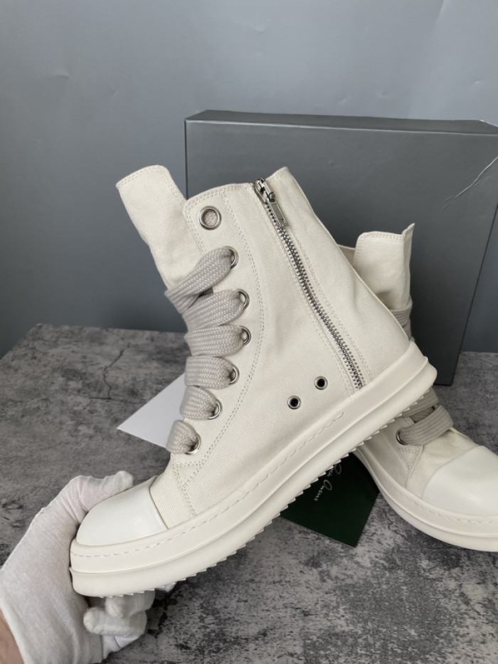 RICK OWENS SNEAKERS  OR-high top 13
