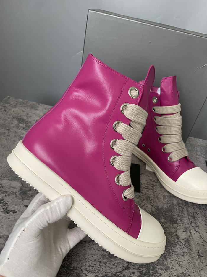 RICK OWENS SNEAKERS  OR-high top 17