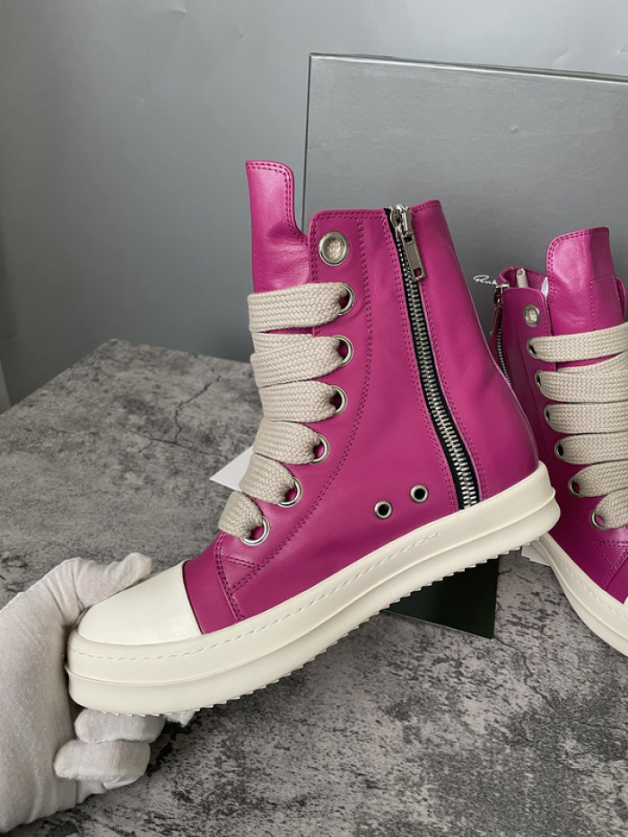 RICK OWENS SNEAKERS  OR-high top 17