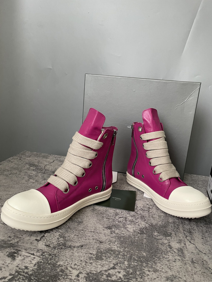 RICK OWENS SNEAKERS  OR-high top 17