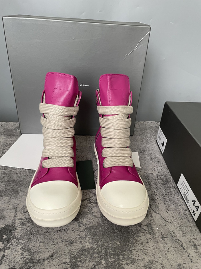 RICK OWENS SNEAKERS  OR-high top 17