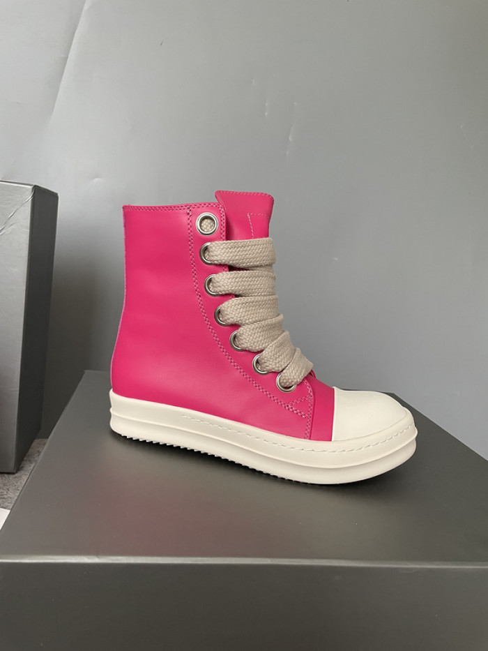 RICK OWENS SNEAKERS  OR-high top 19