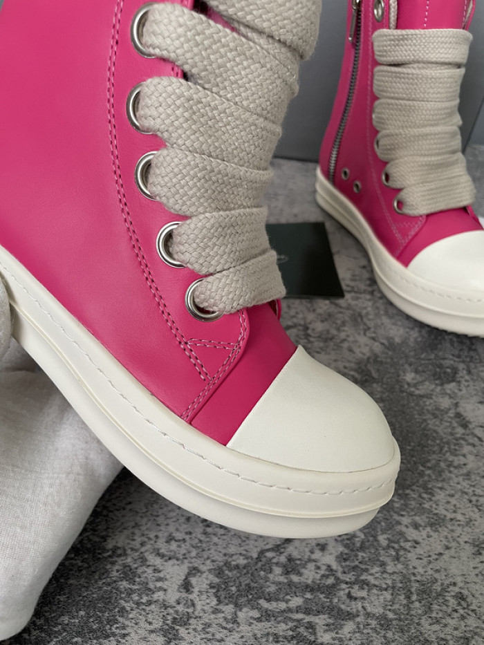 RICK OWENS SNEAKERS  OR-high top 19