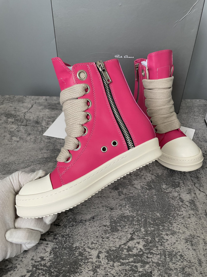 RICK OWENS SNEAKERS  OR-high top 19