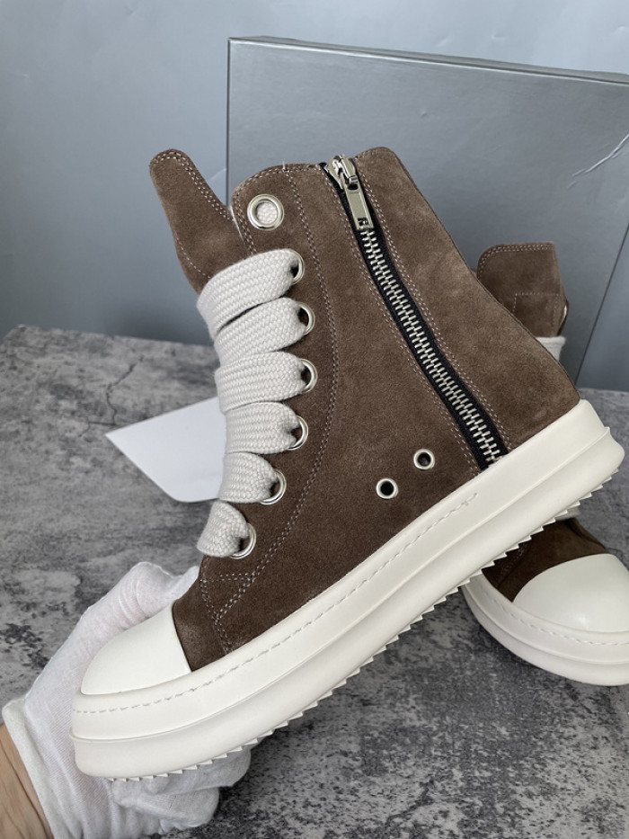 RICK OWENS SNEAKERS  OR-high top 21