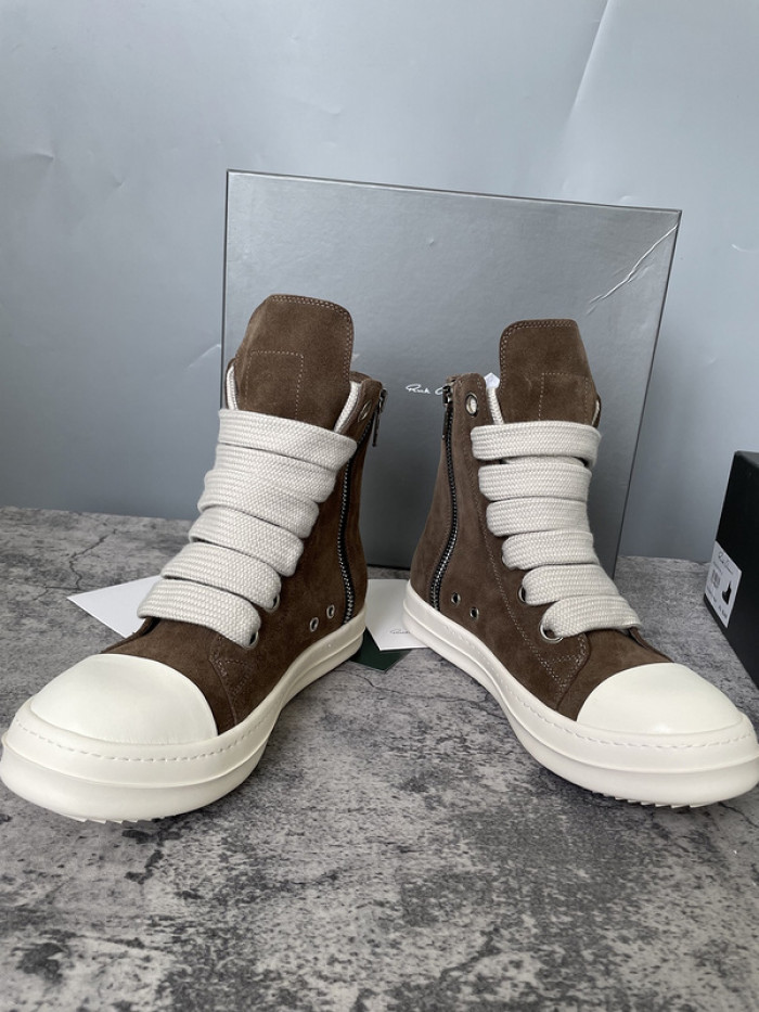 RICK OWENS SNEAKERS  OR-high top 21
