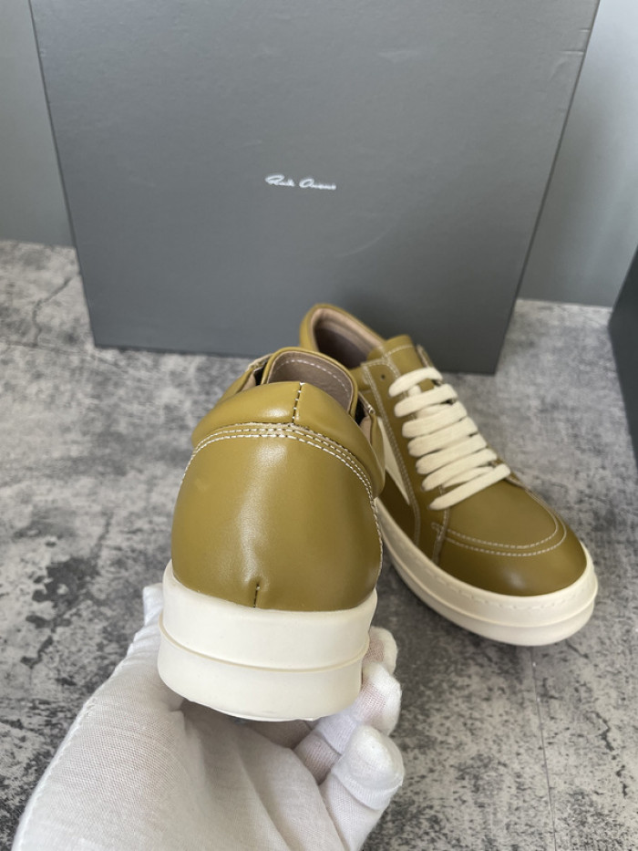 RICK OWENS SNEAKERS copshpe OR-low top13