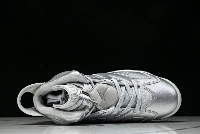 Jordan 6 Retro PSG Paris Saint-Germain Silver -IQ5135-001