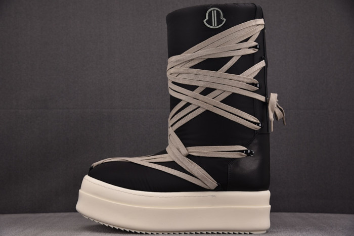 Moncler x Rick Owens Bigrocks Boot ''Black'' OR-HT 07